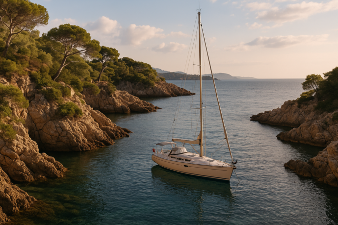 Beyond the Clichés: Discovering the Secret Coves of the Côte d'Azur by Sailboat