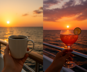 From Sunrise Coffee to Sunset Cocktails: A Perfect Day Aboard Ocean Pearl