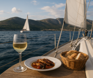 Le goût de la Croatie : Un itinéraire de navigation pour les amateurs de gastronomie et de vin le long de la côte dalmate