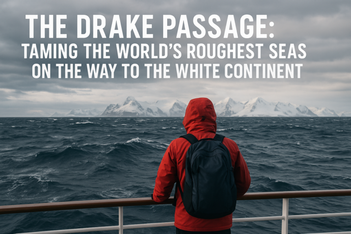 A Passagem de Drake: Taming the World's Roughest Seas on the Way to the White Continent